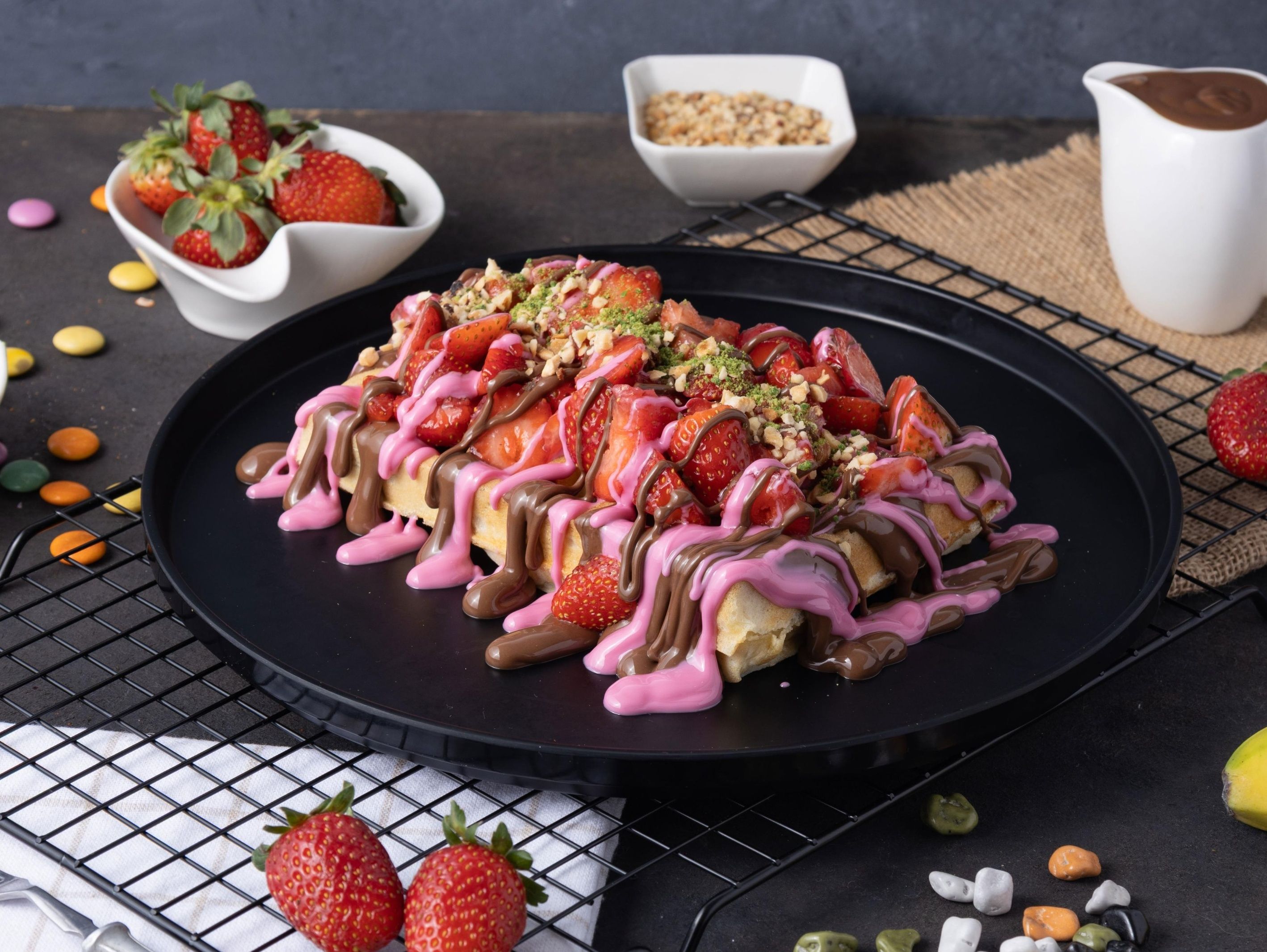 ├çilek Diyar─▒ Waffle